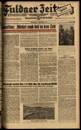 Ausgabe vom Dienstag, den 08. September 1942.