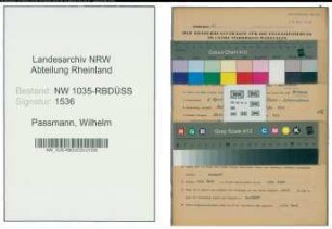 Entnazifizierung Wilhelm Passmann , geb. 06.04.1902 (Steiger)