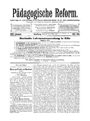 Deutsche Lehrerversammlung in Köln