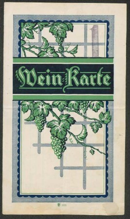 Wein-Karte