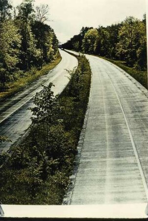Trassierung, Mittelstreifen- und Böschungsbepflanzung