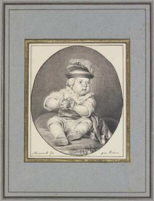 Kinderbildnis des Grafen Paul Stroganoff