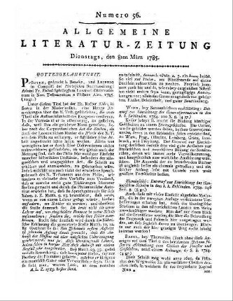 Der in seiner Grundlage erschütterte Koloß des Mönchthumes. Oder vernünftiges Bedenken über die Entstehung, Wesenheit und grundlose Einrichtungen der Ordens-auch Weltgeistlichen im Coelibat. Ingolstadt 1784