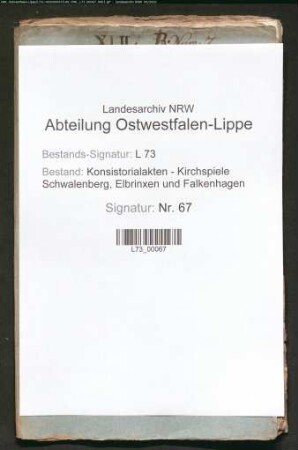 Reverse der Pastoren