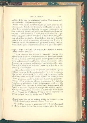 "Ensayo etimológico de los nombres propios de personas...", por Rafael J. Bruno