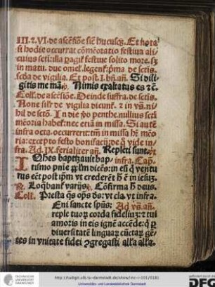 Antiphona: [V]eni sancte spiritus...