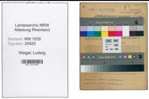 Entnazifizierung Ludwig Weigel , geb. 11.12.1912 (Steiger)