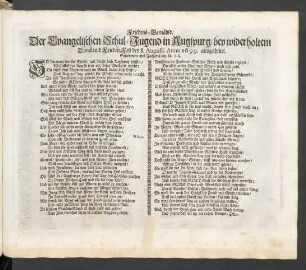 Friedens-Gemähld ... Anno 1699. ausgetheilet ...