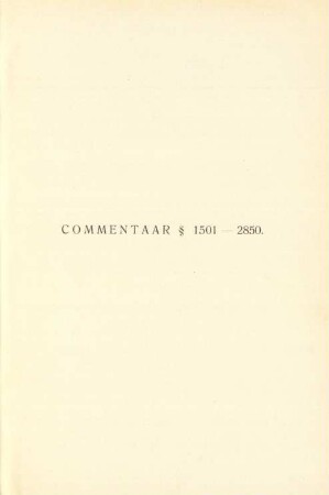 Commentaar $ 1501 - 2850