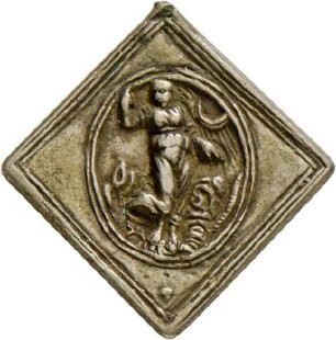 Medaille auf den Mond in Klippenform, o. J.
