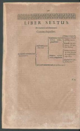 Liber Sextus. De creaturis coeli elementaris.