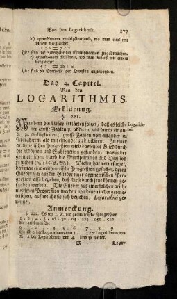 177-182, 4. Capitel (§ 221 - 230)