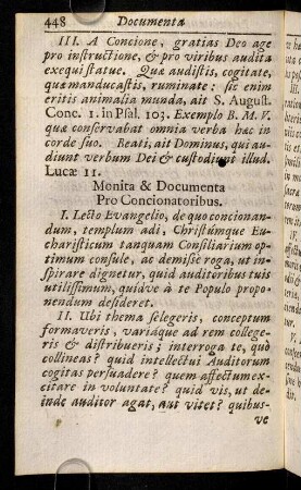 448-452, Praxis Fructuosè concionandi.