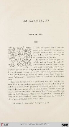 2. Pér. 4.1870: Les palais Brulés, [2] : Tuileries