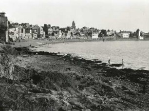Saint-Servan. Ansicht von der Küste