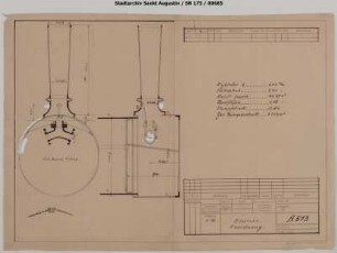 Lok 6 - Lok 13, Jung, Baujahr 1891-1892, Rauchkammer mit Schornstein nach Prüssmann, Blasrohranordnung mit Funkenfängersieb
