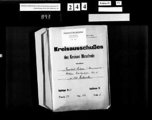 Gewerbliche Anlagen im Amt Serkenrode Bd.1