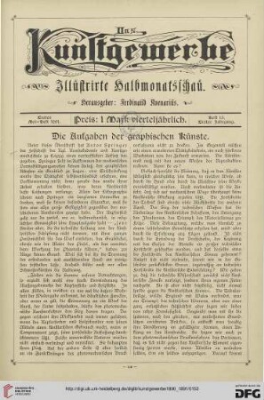 1. Mai-Heft 1891
