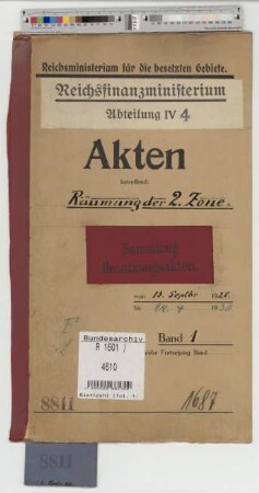 Räumung der 2. Zone