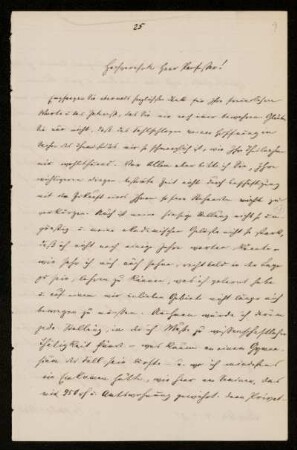 Nr. 9: Brief von Jakob Freudenthal an Paul de Lagarde, Breslau, 14.2.1875