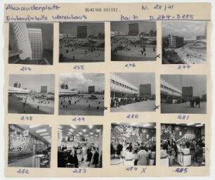 Alexanderplatz, Einkaufshalle Warenhaus. Berlin, Mitte, Alexanderplatz