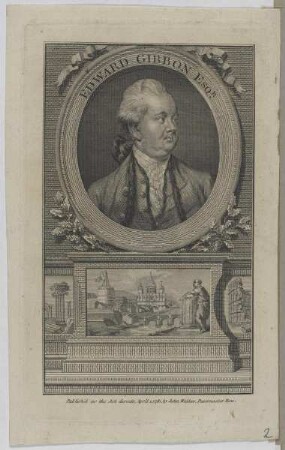Bildnis des Edward Gibbon