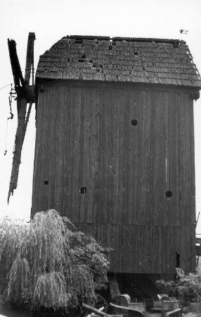 Calau. Windmühle, Säritzer Weg
