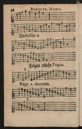 Folgen etliche Fugen.