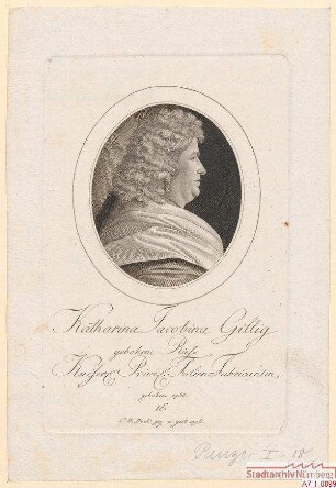 Katharina Jacobina Gillig, geborene Rieß; geb. 1750