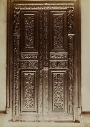 Musée de Cluny. Porte, fin du XVI.e siècle