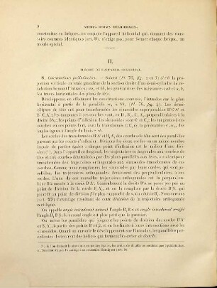 Traité de stéréotomie : comprenant les applications de la géométrie descriptive a la théorie des ombres, la perspective linéaire, la gnomonique, la coupe des pierres et la charpente, Supplement