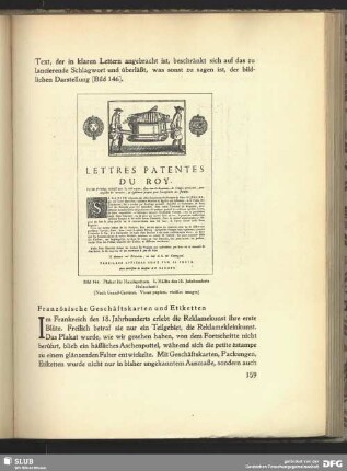 Französische Geschäftskarten und Etiketten
