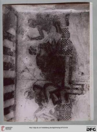 8622 Dettaglio affreschi nella Tomba della Pulcella - Corneto