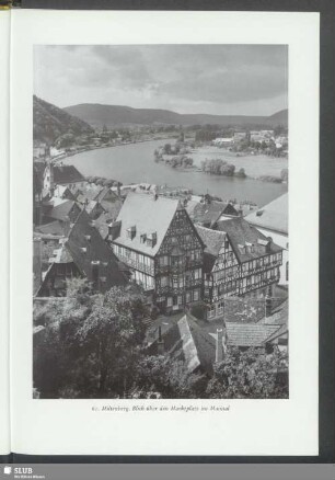 Miltenberg, Blick über den Marktplatz ins Maintal