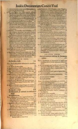 Collectanea doctorum qui in suis operibus concilii Tridentini loca referentes illorum materiam incidenter tractarunt