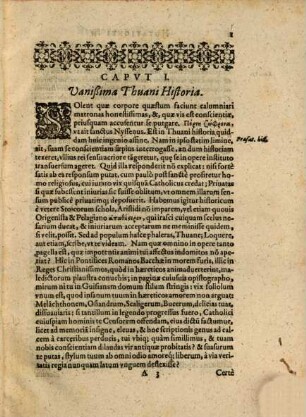 In Jacobi Avgvsti Thvani Historiarvm Libros Notationes Lectoribus & vtiles, & necessariae