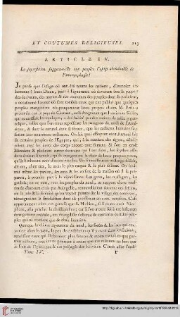 Article IV