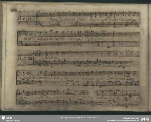 Recitativo: Avolgi amata Clori il sincero