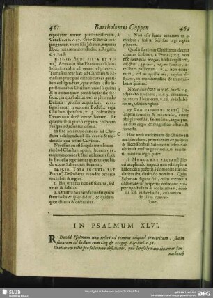 In Psalmum XLVI. Psal. XLVI.
