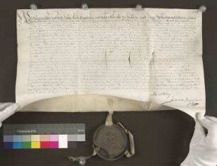 1653 Jan. 21. Stadtobligation über 400 Thlr. Johan Repmacken aus Fischbeck aus Cession Caspar Kohl.
