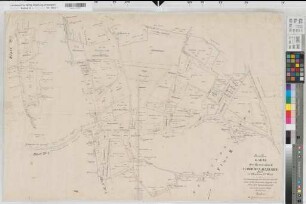 Westerkappeln (Westerkappeln), Teilung der Gemeinheiten Hambüren und Handarpe, Brouillonkarte Bl.3