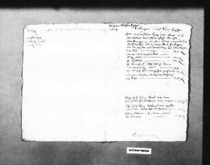 Kostenvoranschläge für einen steinernen Wasserbau der Mühle vor dem Hagtor (3 Folio)