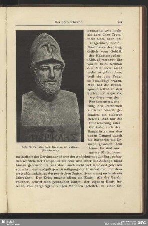 Perikles nach Kresilas, im Vatikan