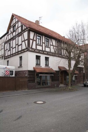 Wohnhaus (Einhaus, Fachwerk); Frankenau, Wilhelmstraße 6