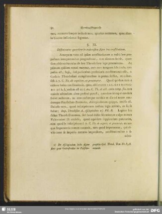 §. XI. Disputantur quaedam in universum super hac constitutione