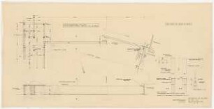 Haus und Garten Direktor Christian Wirth, Fulda: Gartenhaus Direktor: Technischer Plan 1:50, 1:20