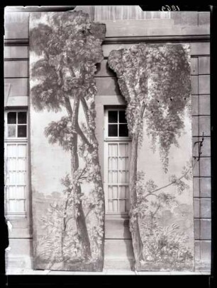 Schloßtheater; Baumkulisse