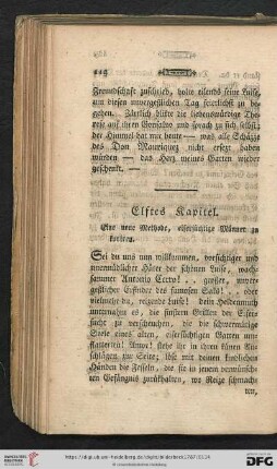 Elftes Kapitel