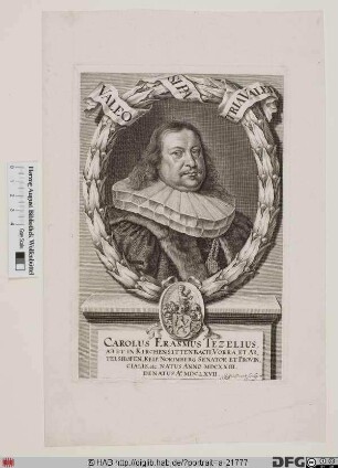 Bildnis Carl Erasmus Tetzel (von Kirchensittenbach)