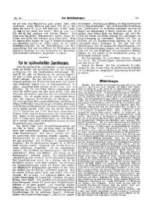 Aus der sozialdemokratischen Jugendbewegung